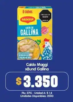 Surtifamiliar Maggi caldo de Gallina oferta