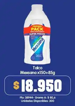 Surtifamiliar Talco Mexsana oferta