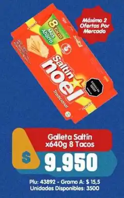 Surtifamiliar Saltin noel galleta oferta