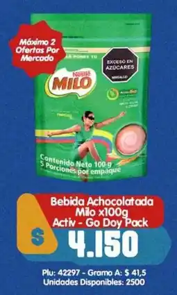 Surtifamiliar Nestle Milo oferta