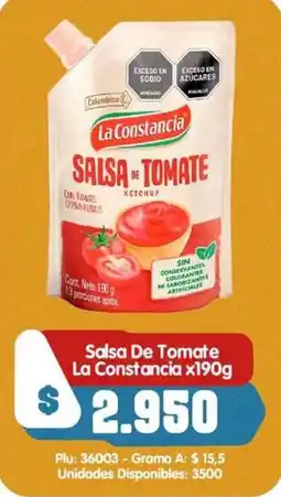 Surtifamiliar La Constancia salsa de tomate oferta