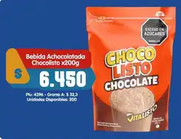 Surtifamiliar Chocolisto bebida achocolatada chocolate oferta