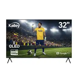Falabella Televisor 32 Pulgadas 32GQ200 FHD QLED Smart TV Google oferta