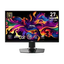 Falabella MONITOR GAMER MAG 272QP QD-OLED X24 27” - WQHD 2K - 240Hz - 0.03ms - PANEL QD-OLED oferta