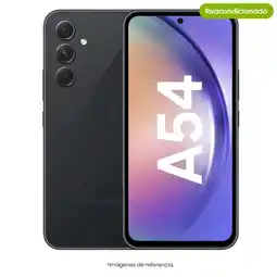 Falabella Celular Galaxy A54 5G 128Gb Negro Reacondicionado +14 Meses de Garantia oferta