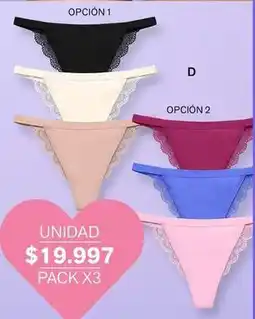 Leonisa Pack x3 oferta