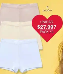 Leonisa Pack x3 oferta