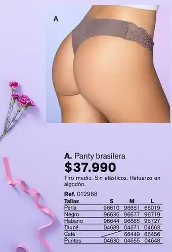 Panty brasilera