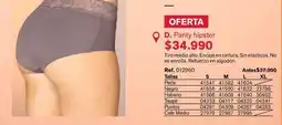 Leonisa D. panty hipster oferta