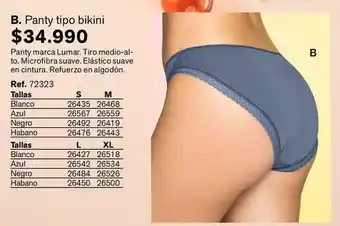 Suave - b. panty tipo bikini