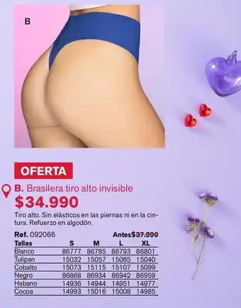 Cocoa - b. brasilera tiro alto invisible