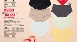 Leonisa B. panty hipster x3 oferta