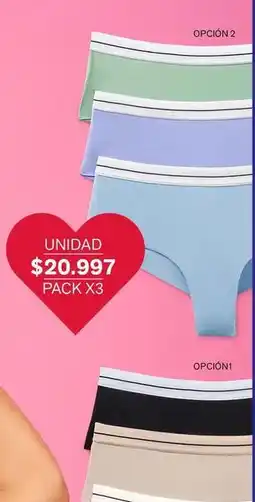 Leonisa Pack x3 oferta