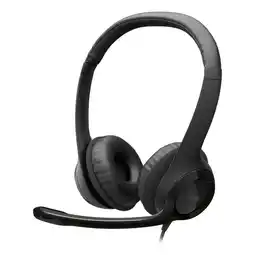 Falabella Audifono H390 Usb Cancelación De Ruido negra oferta