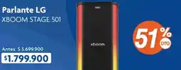 Alkosto Lg - xboom stage 501 oferta