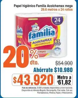 Alkosto Familia - papel higi uevoenico acolchamax mega oferta