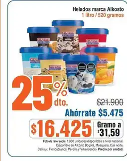 Alkosto Alkosto - helados oferta