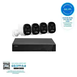 Falabella Kit Dvr 4 Cámaras Inalámbricas 2k Disco 1tb Nova oferta