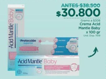 FarmaTodo Crema Acid Mantle Baby 100g oferta