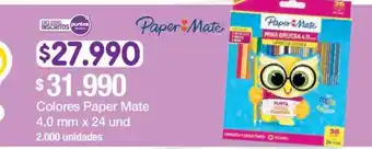 Paper Mate colores