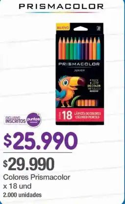 Jumbo Prismacolor colores prismacolor oferta