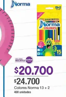 Jumbo Norma colores oferta