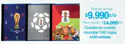 Jumbo Cuaderno cosido mundial oferta