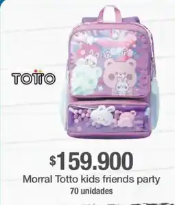 Jumbo Totto morral totto kids friends party oferta