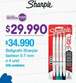 Jumbo Sharpie bolígrafo fashion 0.7 mm oferta