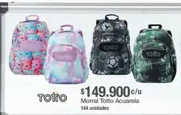 Jumbo Totto morral totto acuarela oferta