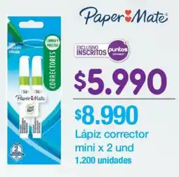 Jumbo Paper Mate lápiz corrector mini oferta