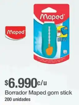 Jumbo Maped borrador gom stick oferta