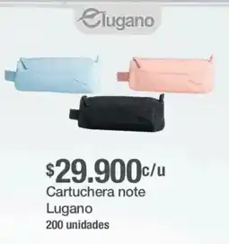 Jumbo Lugano cartuchera note oferta