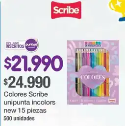 Jumbo Scribe colores unipunta incolors oferta