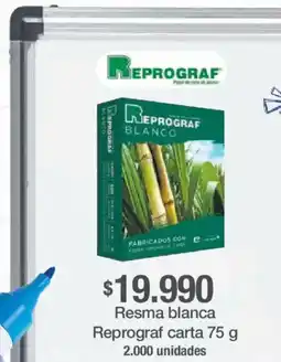 Jumbo Reprograf resma blanca carta oferta
