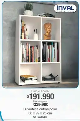 Jumbo Inval biblioteca cubos polar oferta