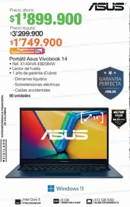 Jumbo Asus Vivobook 14 oferta