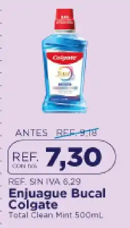 FarmaTodo Colgate Enjuague Bucal Total Clean Mint oferta