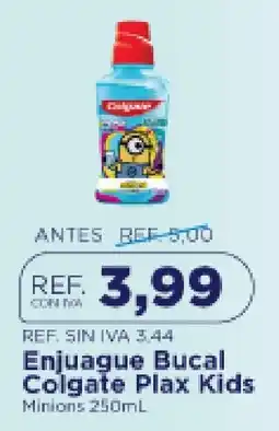 FarmaTodo Colgate Enjuague Bucal Plax Kids Minions oferta