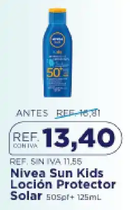 FarmaTodo Nivea Sun Kids Loción Protector Solar oferta