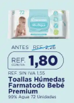 FarmaTodo Farmatodo Toallas Húmedas Bebé Premium oferta