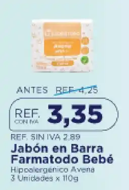 FarmaTodo Farmatodo Jabón en Barra Bebé oferta
