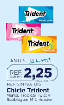 FarmaTodo Chicle Trident oferta