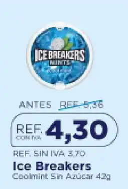 FarmaTodo Ice Breakers Coolmint Sin Azucar oferta
