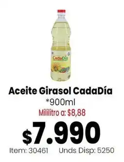 MercaTodo CadaDia Aceite Girasol oferta