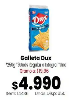 MercaTodo Galleta Dux oferta
