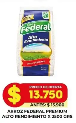 Simona Arroz Federal Premium oferta