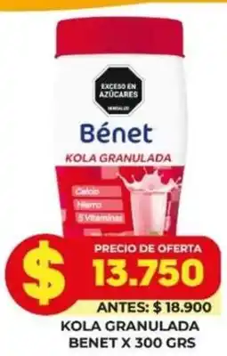 Simona Bénet kola granulada oferta