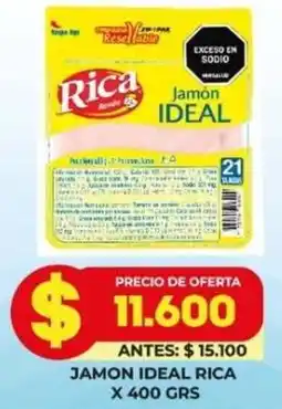 Simona Jamón ideal rica oferta