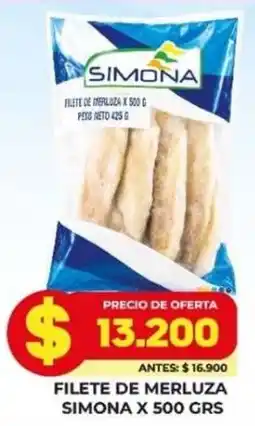 Simona Simona filete de merluza oferta